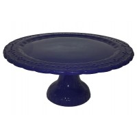 Suporte Porcelana Azul Anil  Suporte Porcelana Azul Anil